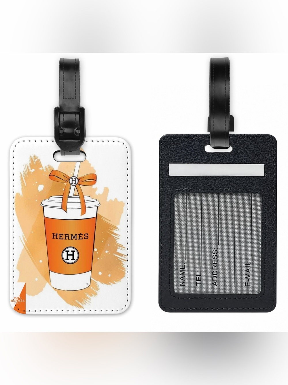 HANDMADE FASHION Luggage ID Tag